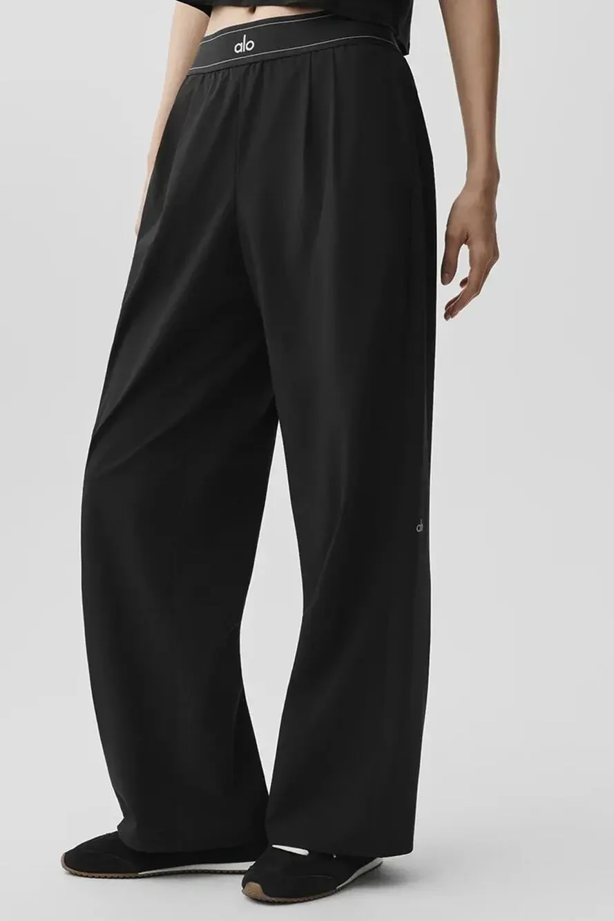 Alo Yoga Suit Up Trouser Pants Black New Size L